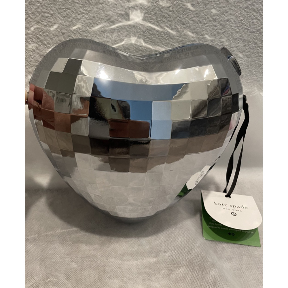 Heart Shaped Disco novelty handbag by Kate Spade Target Chain Crossbody